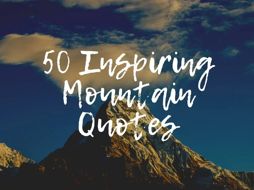 Inspiring, Mountain, Quotes