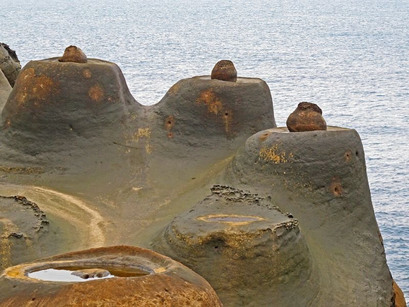 Candle Shaped Rock, Yehliu Geopark, Taiwan