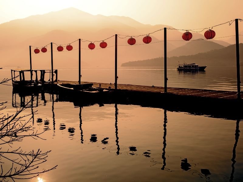 Chiang Kai-Shek Pier, Sun Moon Lake, Taiwan