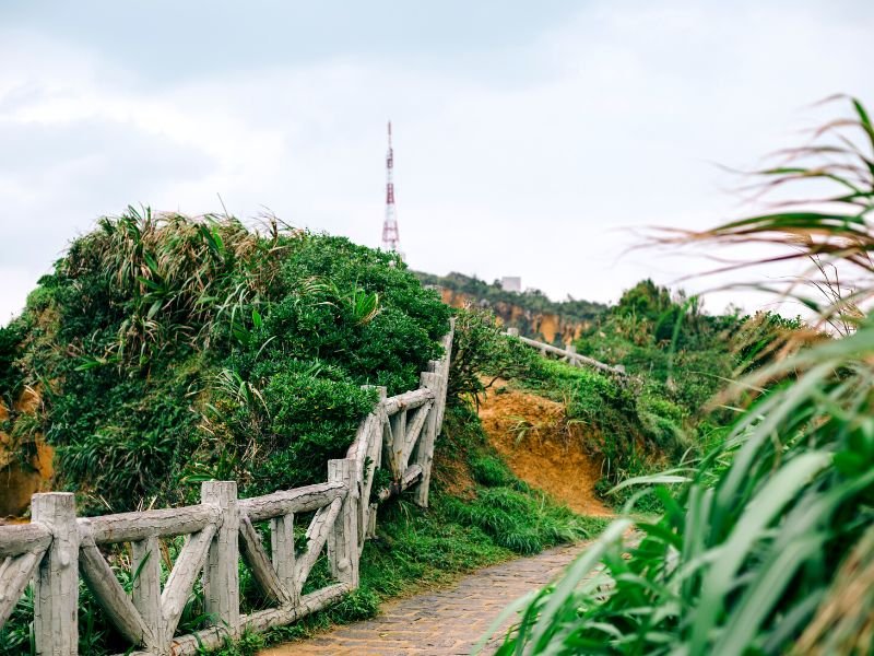 Hiking, Yehliu Geopark, Taiwan