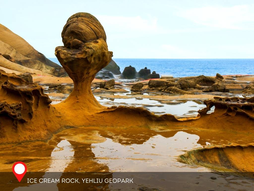 Ice Cream Rock, Yehliu Geopark, Taiwan