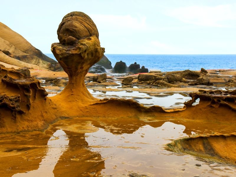 Ice Cream Rock, Yehliu Geopark, Taiwan