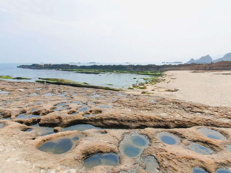 Potholes, Yehliu Geopark, Taiwan