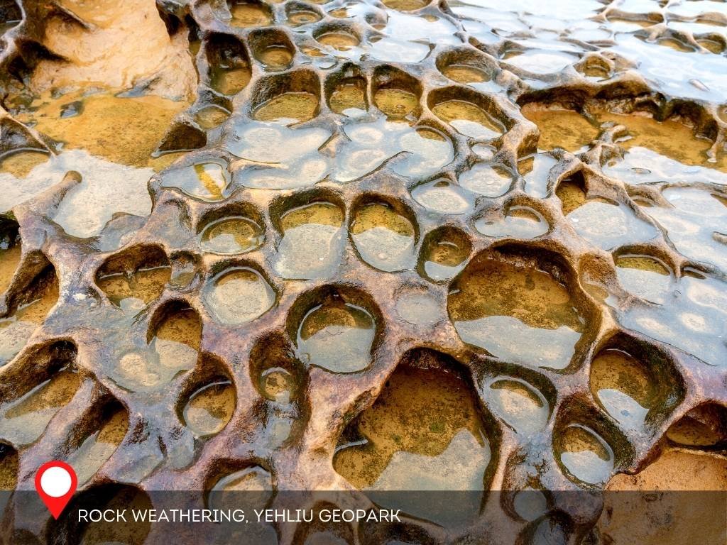 Rock Weathering, Yehliu Geopark, Taiwan