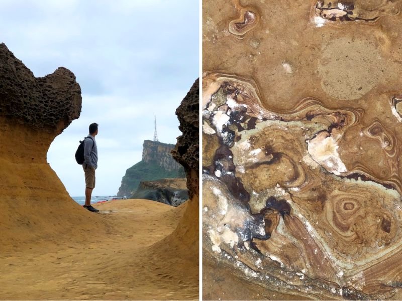 Tip of the Questa, Weathering Rings, Yehliu Geopark, Taiwan