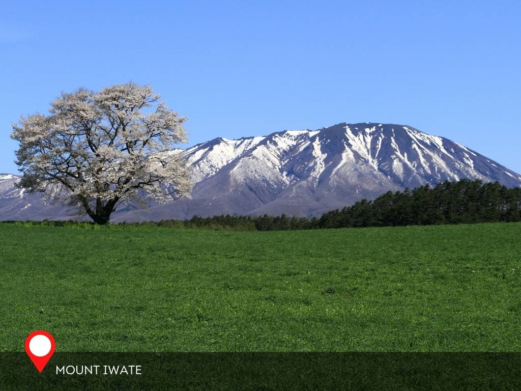 Mount Iwate, Mountains in Japan, Japan
