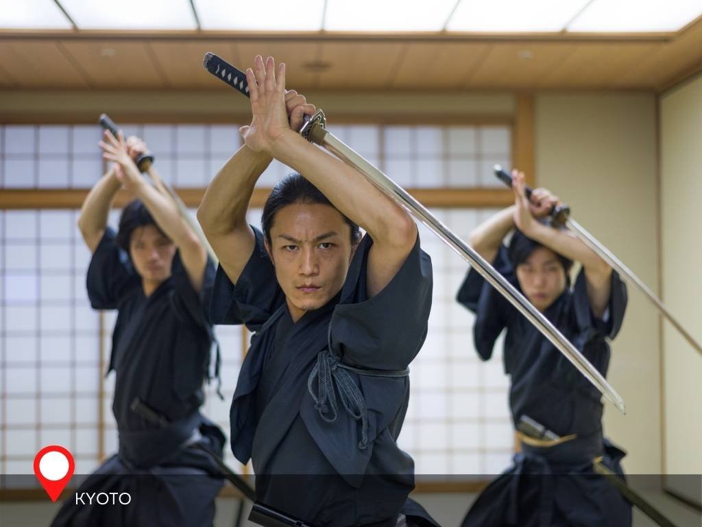 Samurai Training, Kyoto, Japan