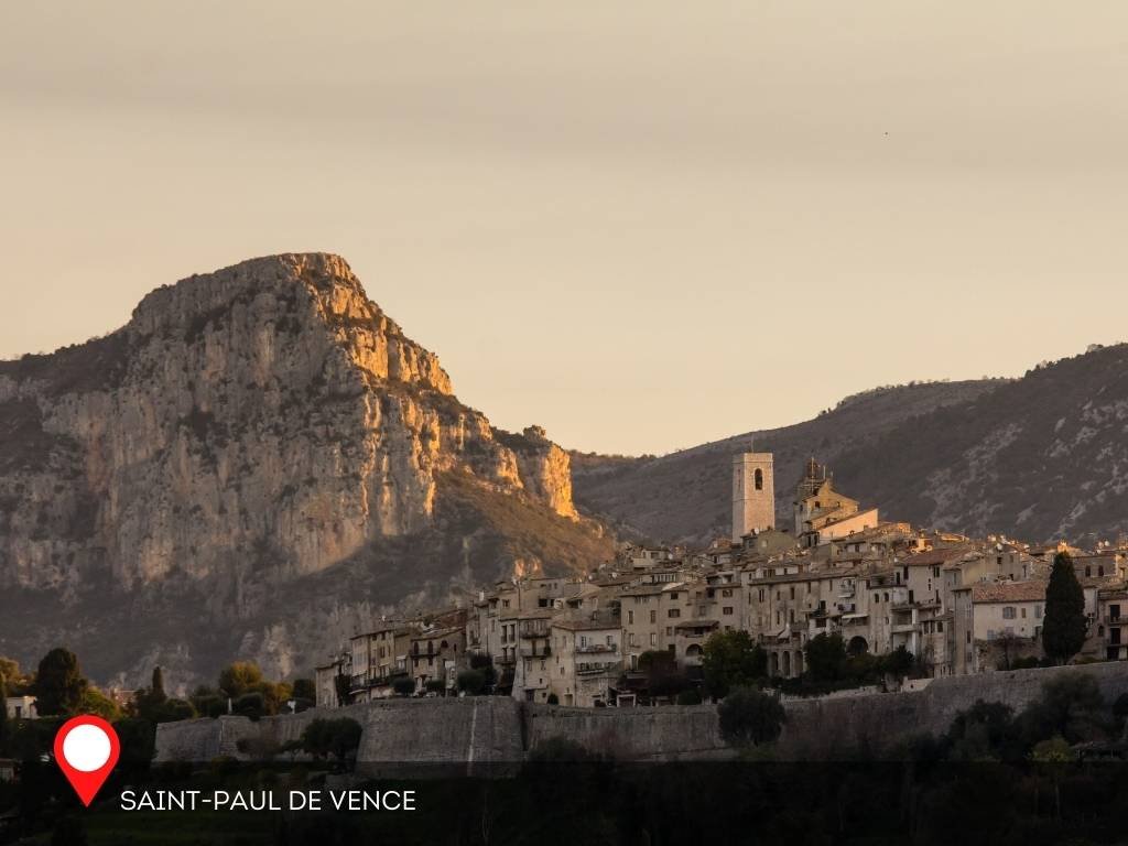 Golden hour, Saint Paul de Vence, France
