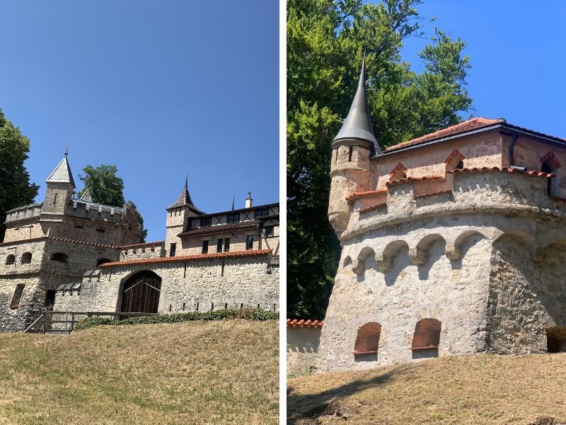 1 — Walls and other fortification of Lichtenstein Castle, Germany