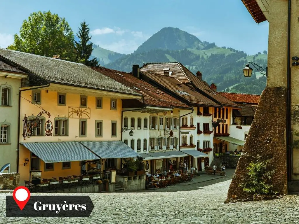 Old Town, Gruyeres, Switzerland