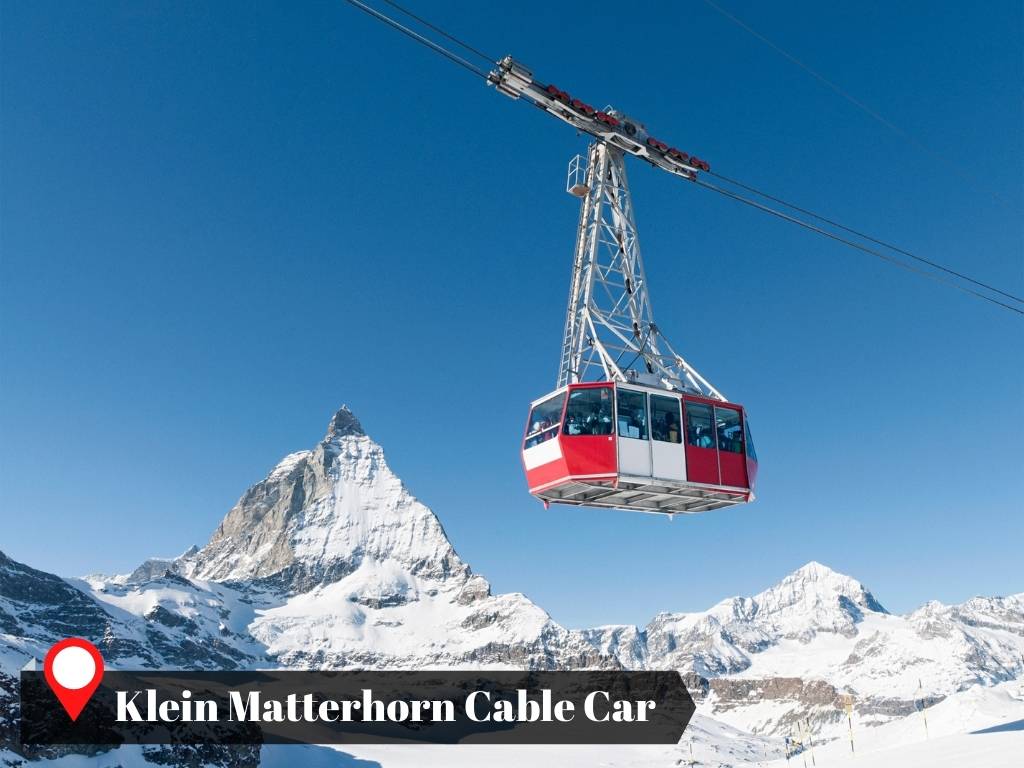 Klein Matterhorn Cable Car, Swiss Alps