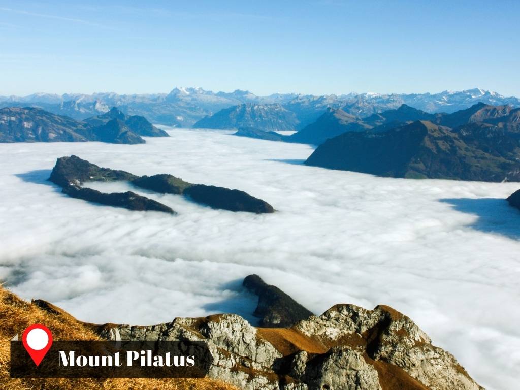 Sea of Clouds, Mount Pilatus, Swiss Alps