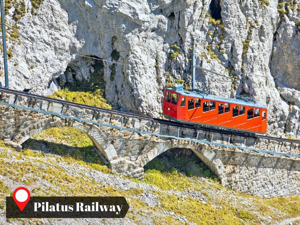 Pilatus Railway, Swiss Alps