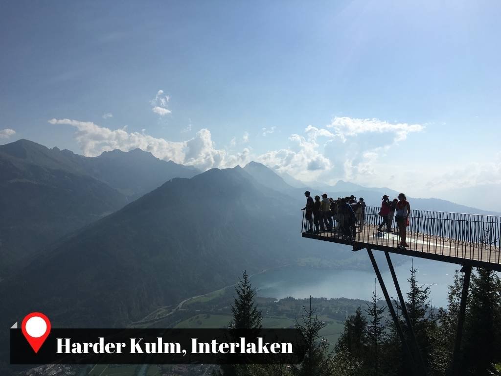 Interlaken, Switzerland Itinerary Destination, Harder Kulm
