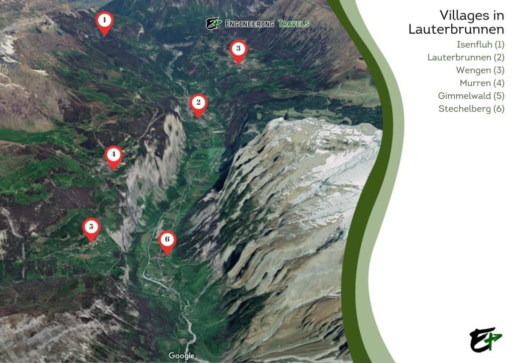 Lauterbrunnen Map