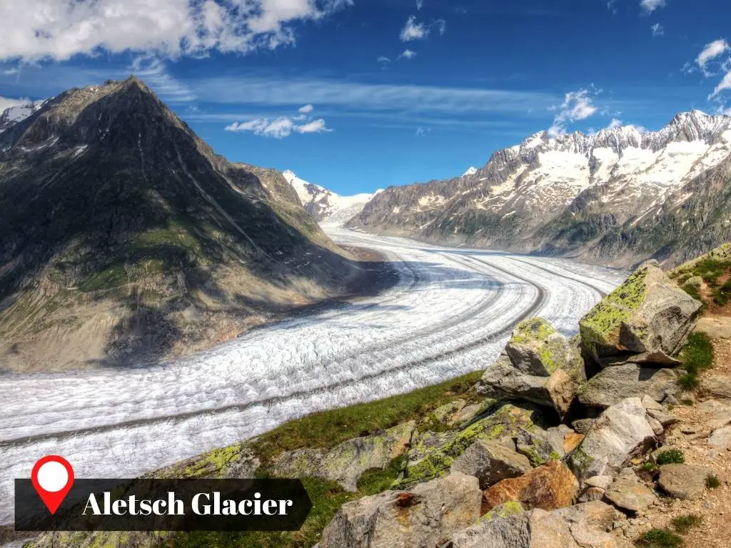 Aletsch Glacier, Switzerland Itinerary Destination