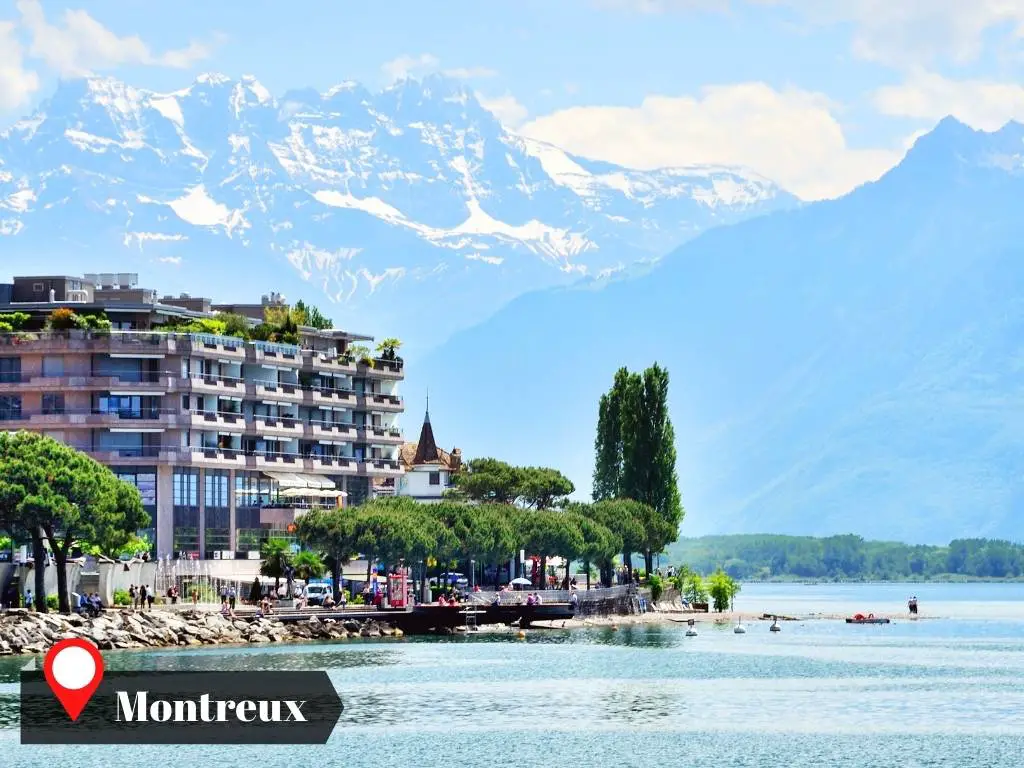 Montreux, Switzerland Itinerary Destination