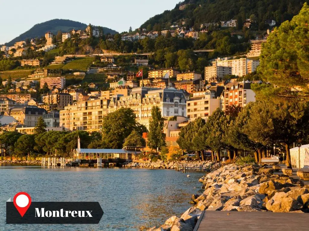Montreux, Switzerland Itinerary Destination