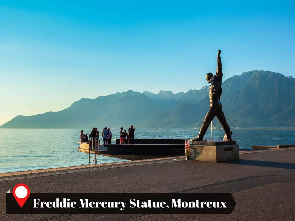 Montreux, Switzerland Itinerary Destination, Freddie Mercury