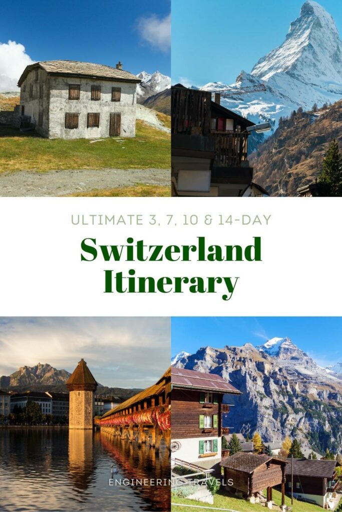 Switzerland Itinerary