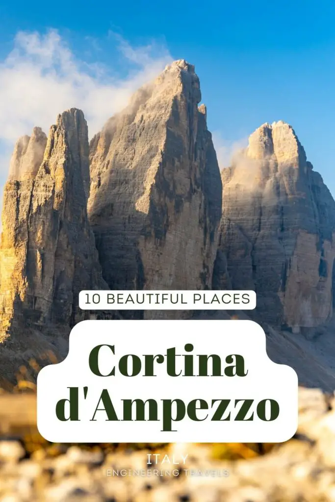 Most beautiful places in Cortina d'Ampezzo