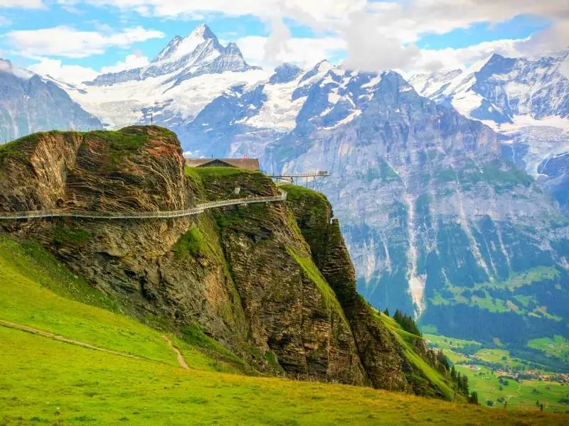 Interlaken Itinerary, jungfrau region, destination, Grindelwald First