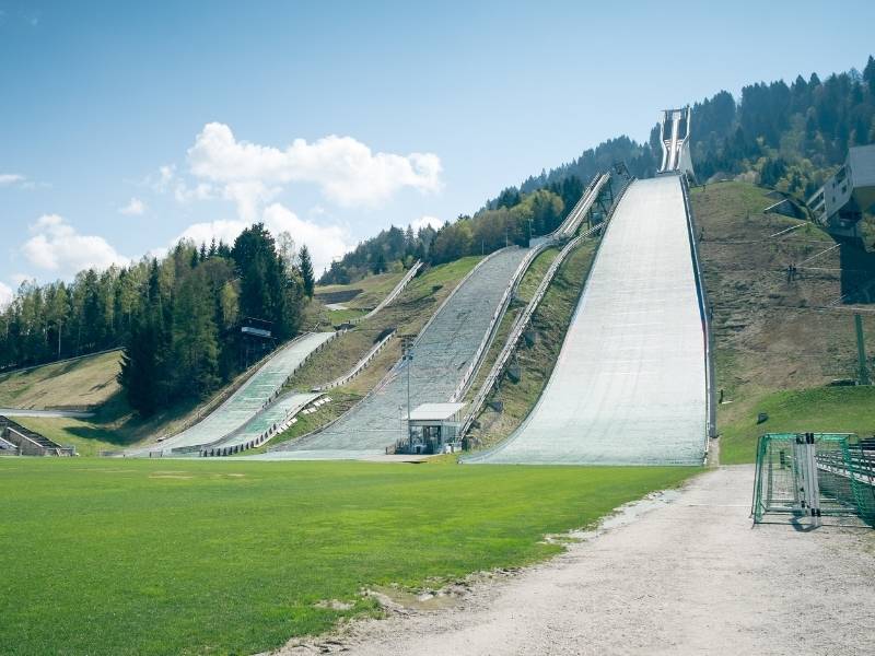 Olympia-Skistadion Sprungschanze, Garmisch-Partenkirchen, Itinerary, Bavarian Alps, Germany