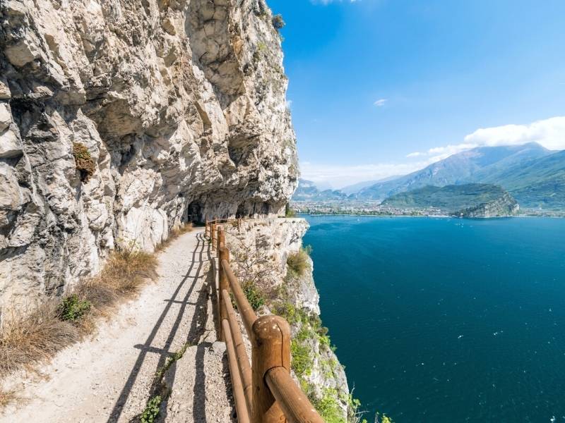 Ponale Trail in Lake Garda