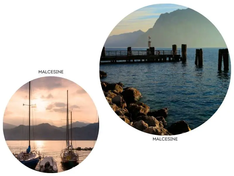 Instagrammable spots in lake Garda: malcesine