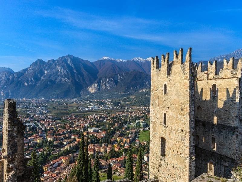 View of Arco from Arco Castle