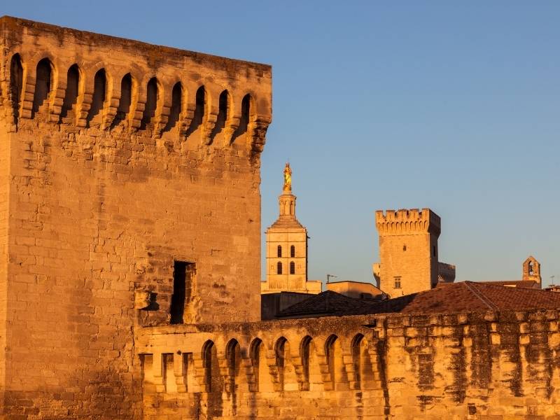 Avignon France, Ramparts' Golden Hour, Reason to Visit Avignon