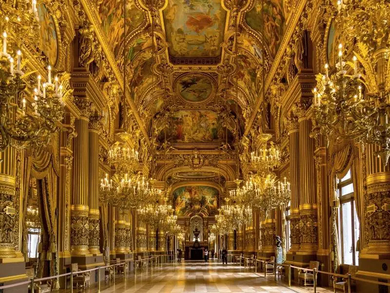 What makes Paris worth visiting - Palais Garnier grand foyer