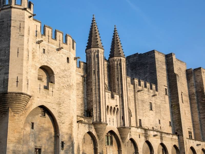 Avignon France, Palais des Papes, Facade (Reason to visit Avignon)