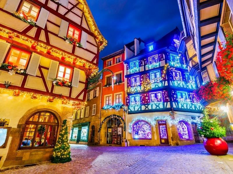 Light effect in Colmar