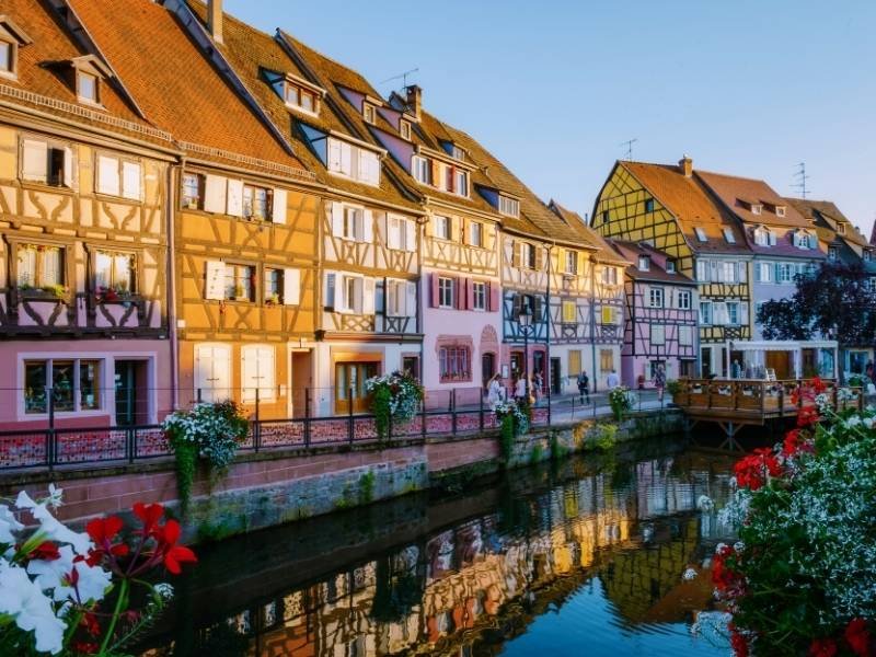 Golden Hour in Little Venice Colmar France