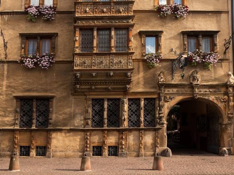 Maison des tetes (House of Heads) Colmar France