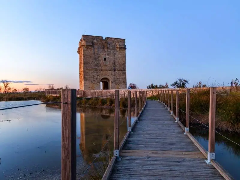 Aigues Mortes France, Instagrammable spot near Carbonierre Tower