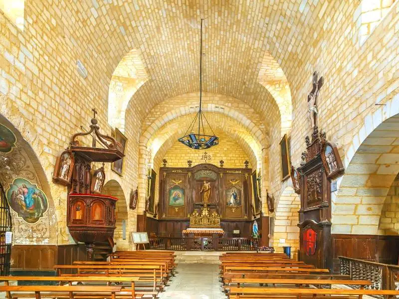 Domme France, Inside Église catholique Notre-Dame-de-l'Assomption