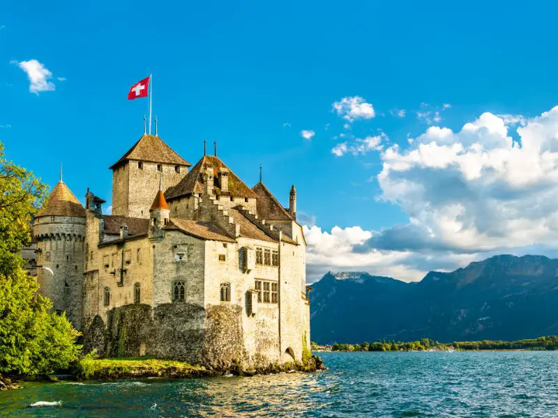 Montreux Switzerland, Chillon Castle