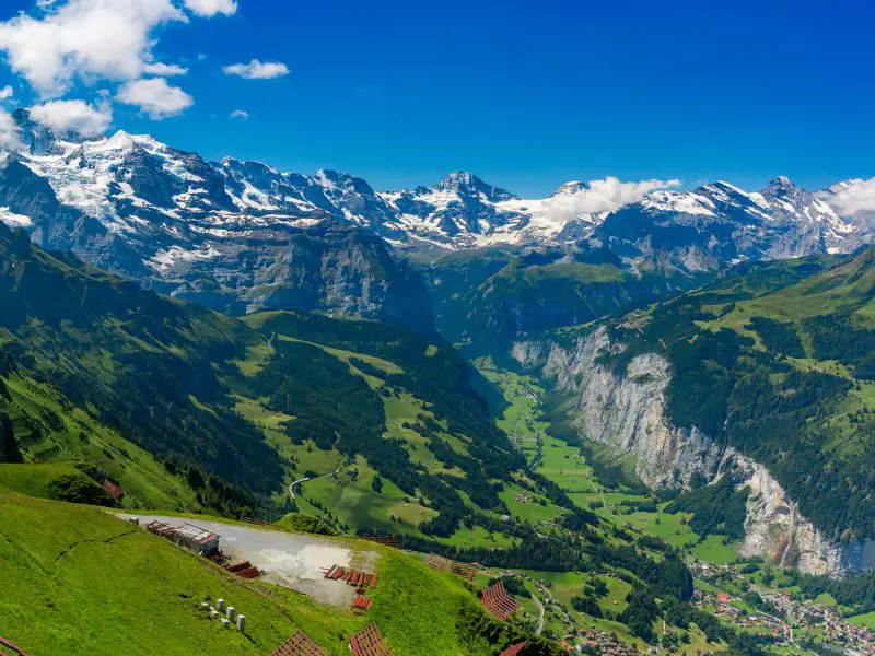 Grindelwald Switzerland, View from Mannlichen
