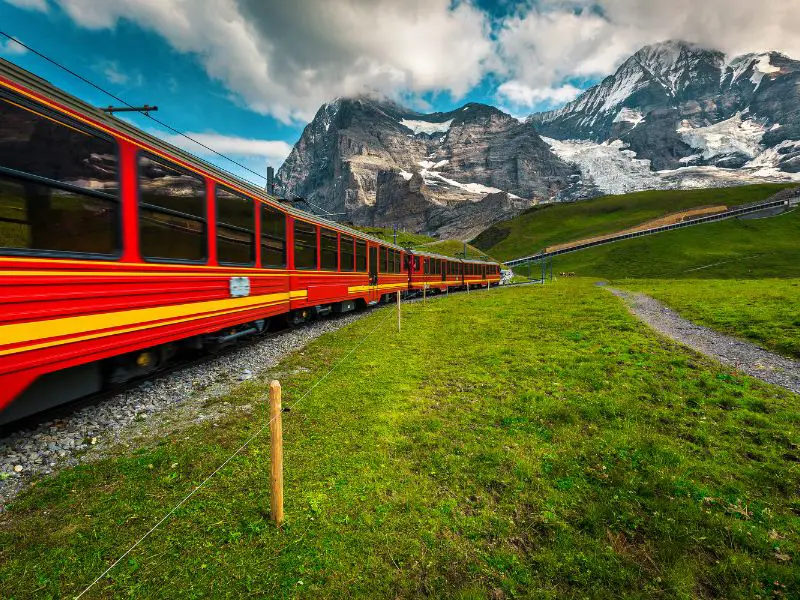 Lauterbrunnen Switzerland, Jungfraujoch train