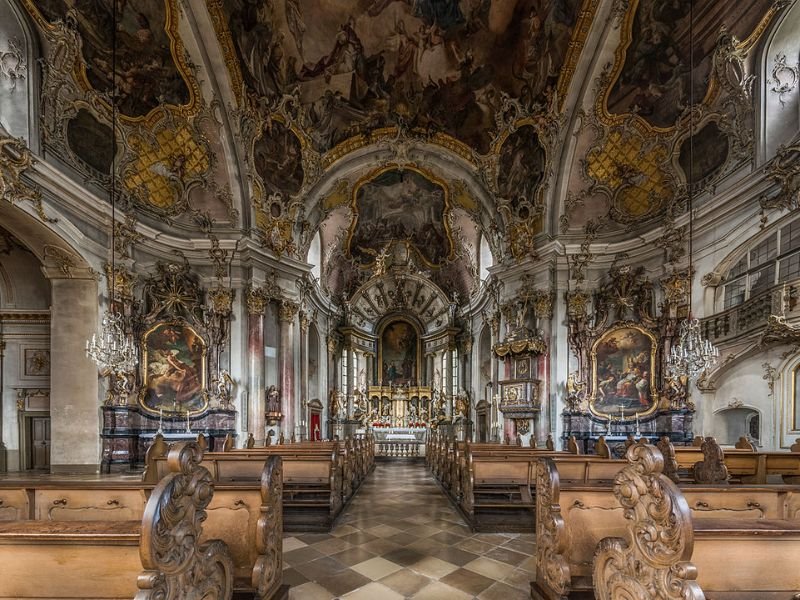 Wurzburg Germany, Inside Kappele Sanctuary