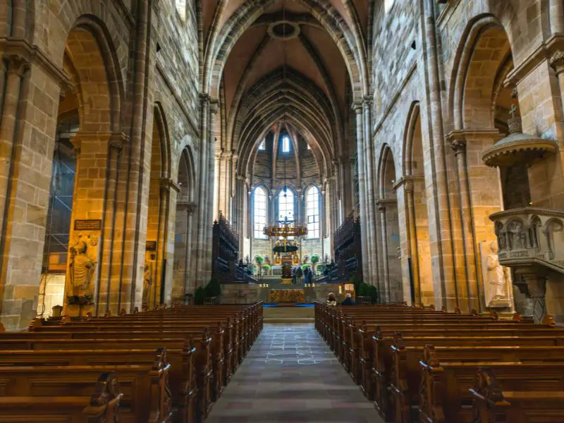 Bamberg Germany, Inside Bamberg Cathedral