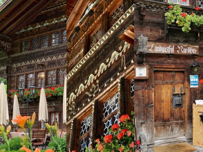 Kandersteg Switzerland, Landgasthof Ruedihus