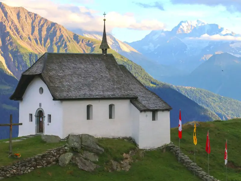 Chapel in Bettmeralp, Switzerland