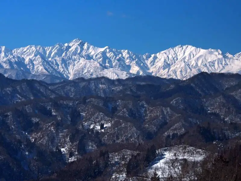 Mount Goryu, Northern Japanese Alps, Japan