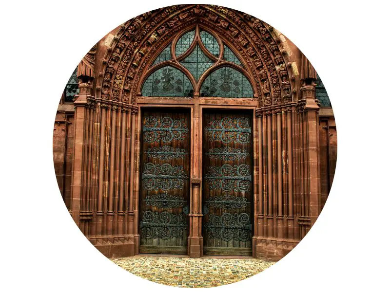 Basel Switzerland, Basel Minster's beautiful portal