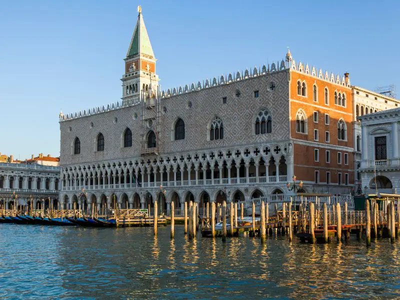 Beautiful Building in Venice, Doge's Palace