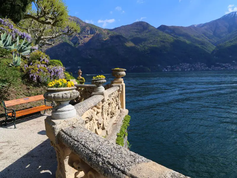 Villa del Balbianello in Lake Como, Italy