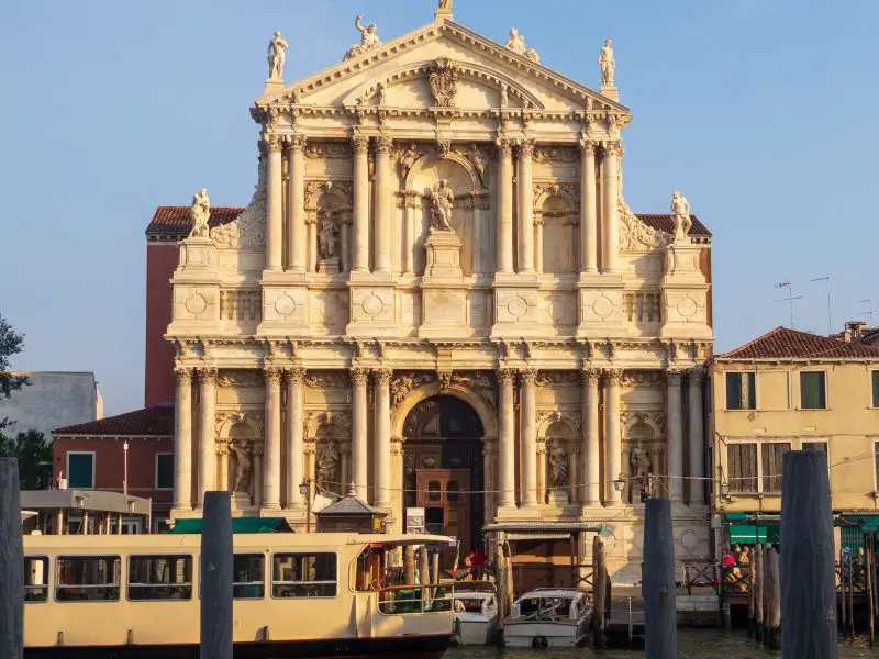 Beautiful Building in Venice, Santa Maria di Nazareth Church 